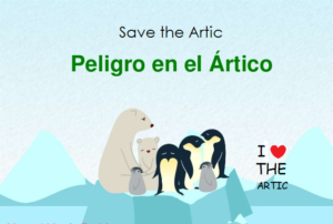 экологический плакат Save the Arctic<h2>Save the Arctic</h2><meta itemprop=